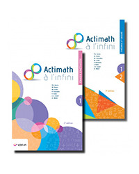 Actimath à l’infini 1 - Référentiel 1er degré + cahier 1ère année - PACK