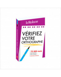 Vérifiez votre orthographe