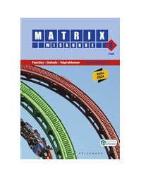 Matrix Wiskunde 4.3 Leerwerkboek A Functies – Stelsels – Telproblemen (editie 2024) (incl. Pelckmans Portaal)