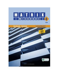 Matrix Wiskunde 4.3 Leerwerkboek B Meetkunde – Statistiek (editie 2024) (incl. Pelckmans Portaal)