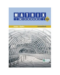 Matrix Wiskunde 5/6 Analyse, algebra Dubbele finaliteit Leerwerkboek (incl. Pelckmans Portaal)