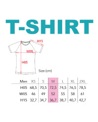 T-Shirt modèle SPORT homme M avec logo de l'école - CNDD
