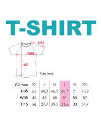 T-Shirt modèle SPORT femme L avec logo de l'école - CNDD