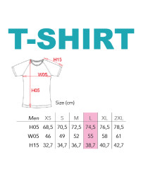 T-Shirt modèle SPORT homme L avec logo de l'école - CNDD