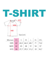 T-Shirt Sport femme XS avec logo de l'école - ISCVI