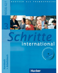 Schritte international 3: Kursbuch und Arbeitsbuch A2/1