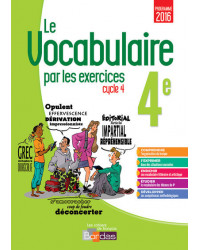 Le vocabulaire par les exercices 4ème